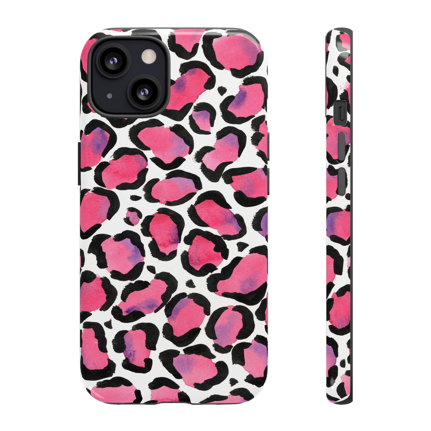 Wild in Pink- Leopard Print Phone Case