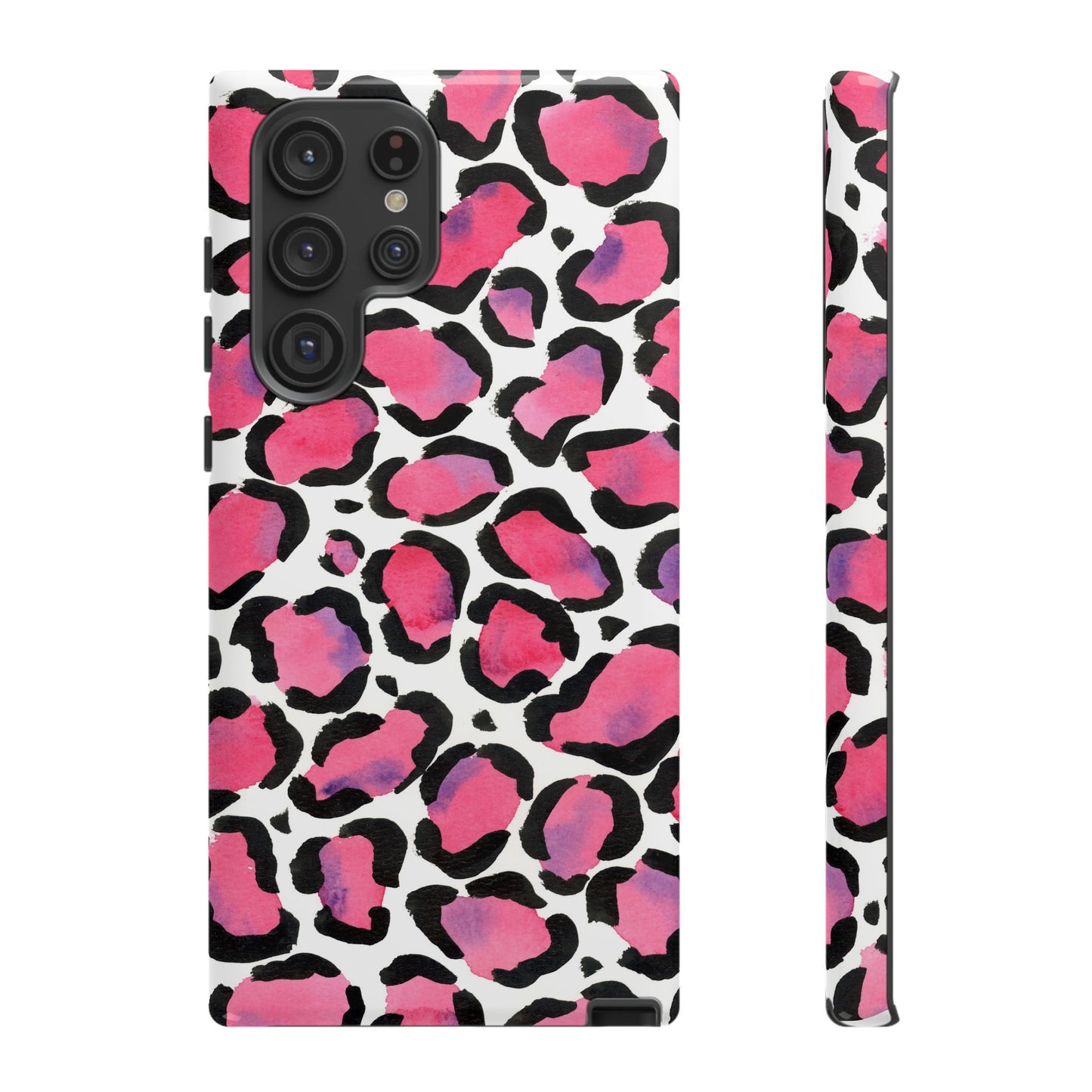 Wild in Pink- Leopard Print Phone Case