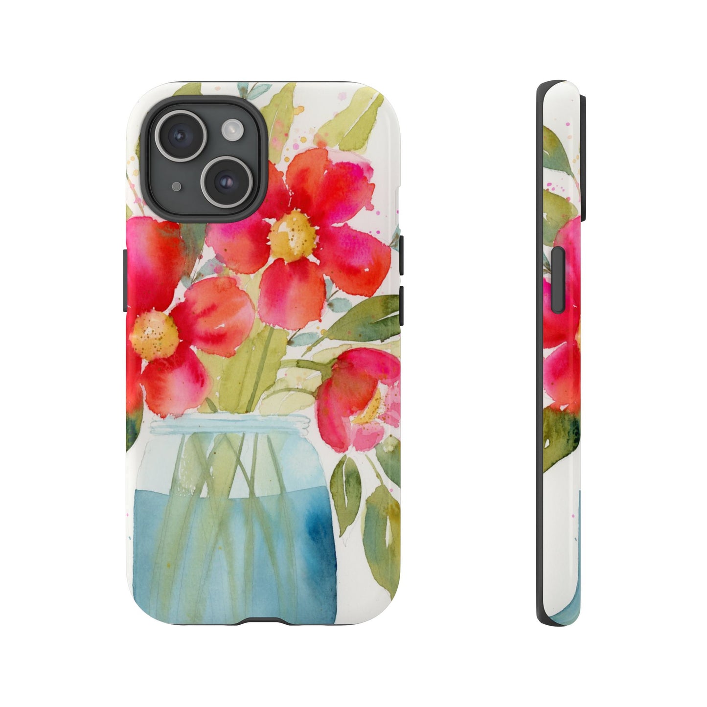 Pocket Garden Classic Phone Case, Bright Floral Phone Case