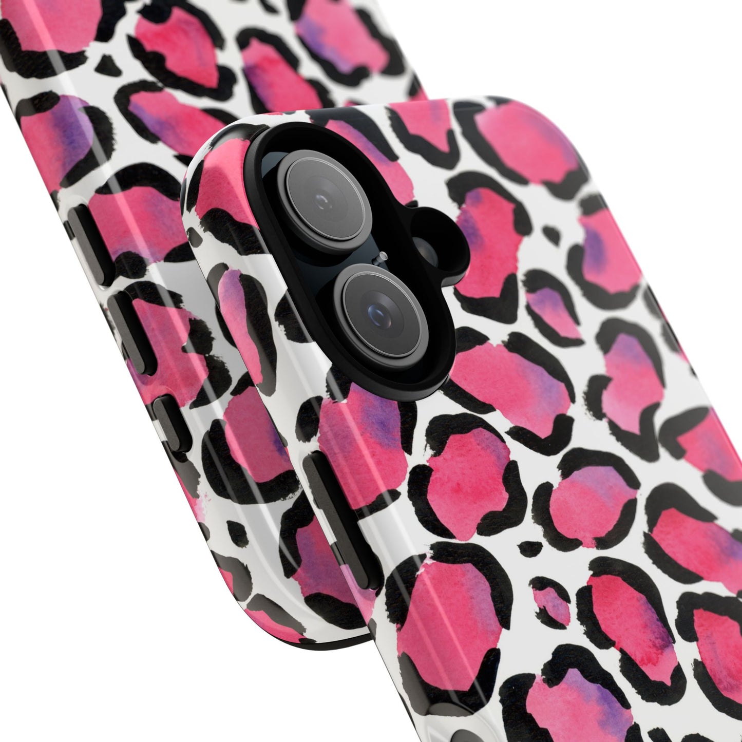 Wild in Pink- Leopard Print Phone Case