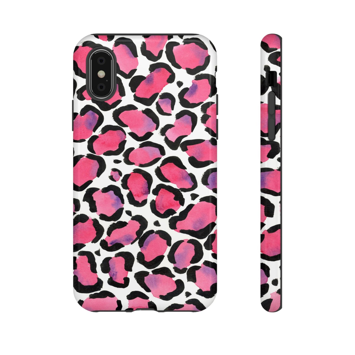 Wild in Pink- Leopard Print Phone Case