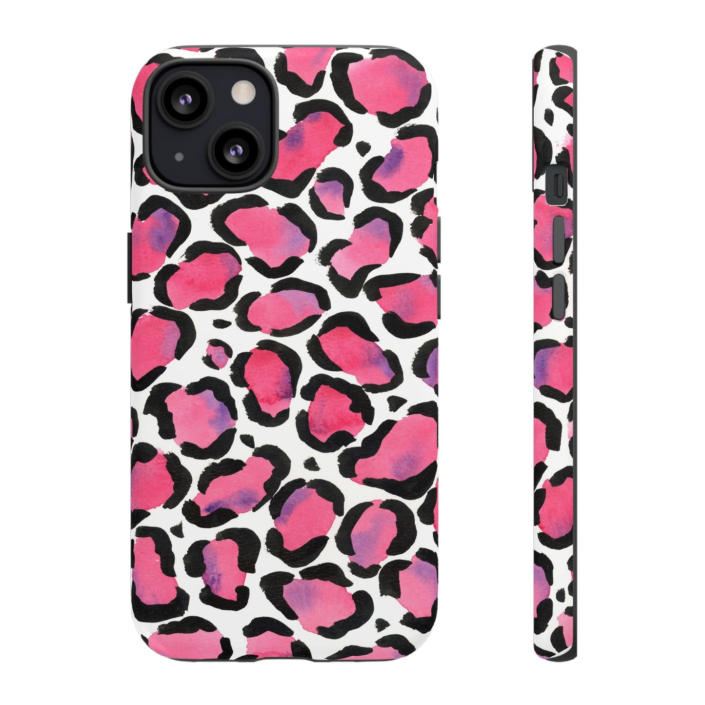 Wild in Pink- Leopard Print Phone Case