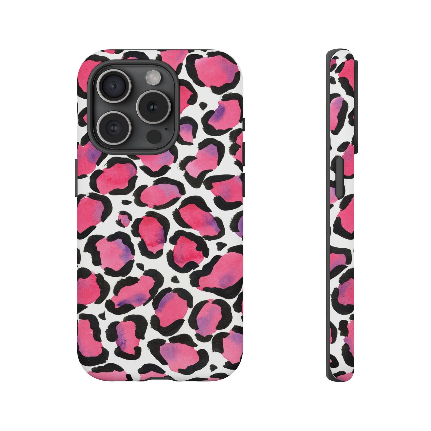 Wild in Pink- Leopard Print Phone Case