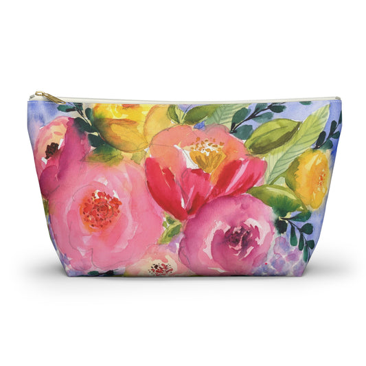 Bold Blooms Accessory Pouch