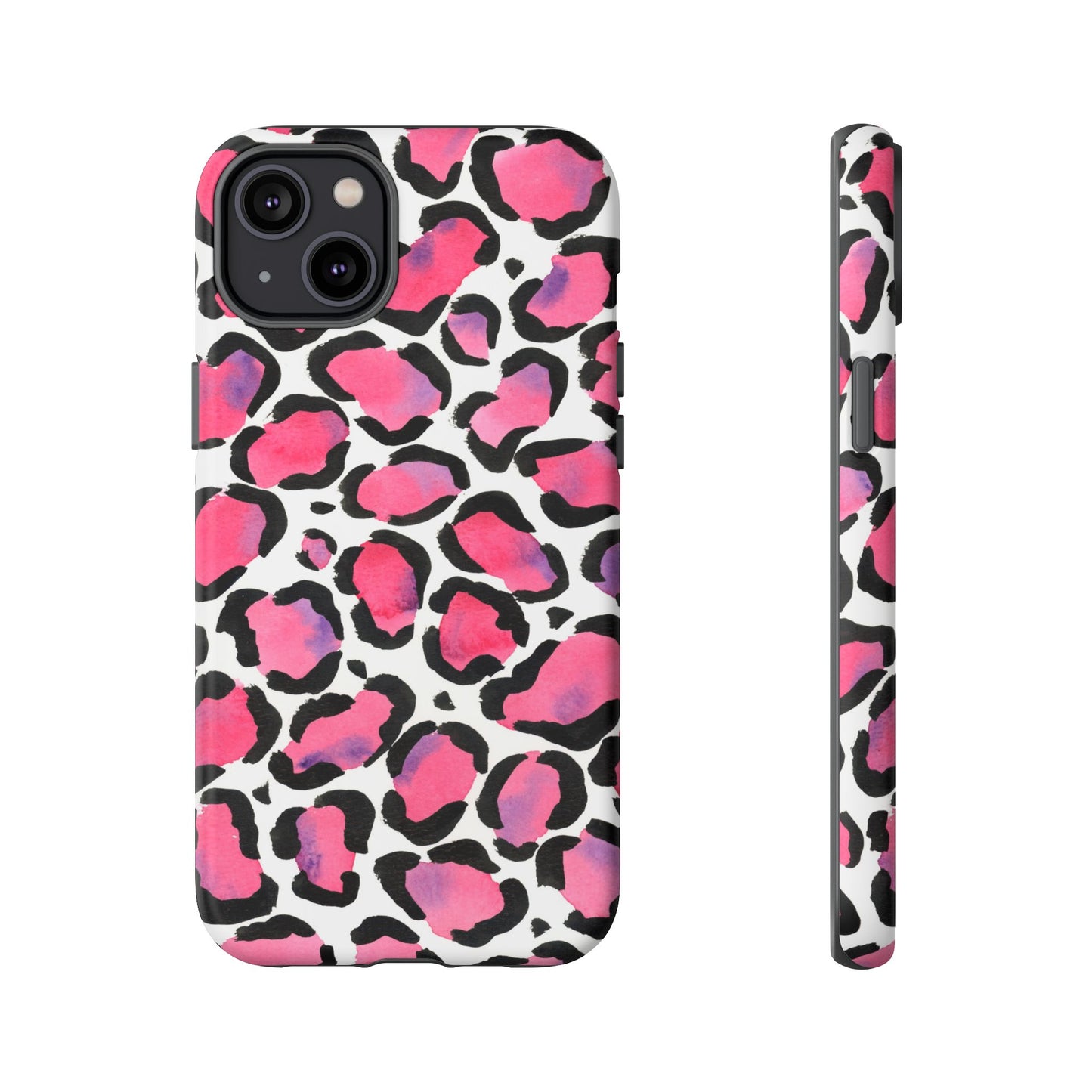 Wild in Pink- Leopard Print Phone Case