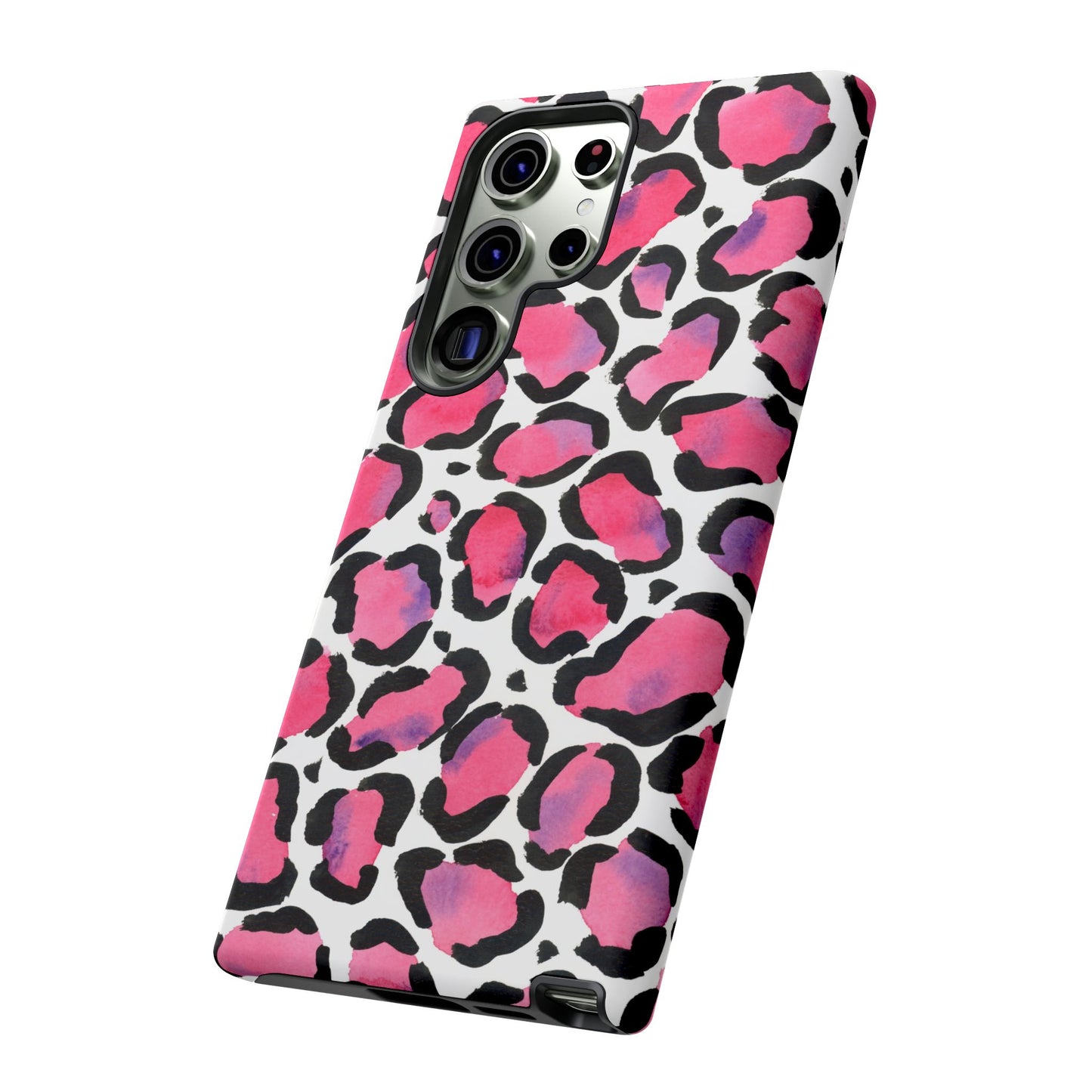 Wild in Pink- Leopard Print Phone Case