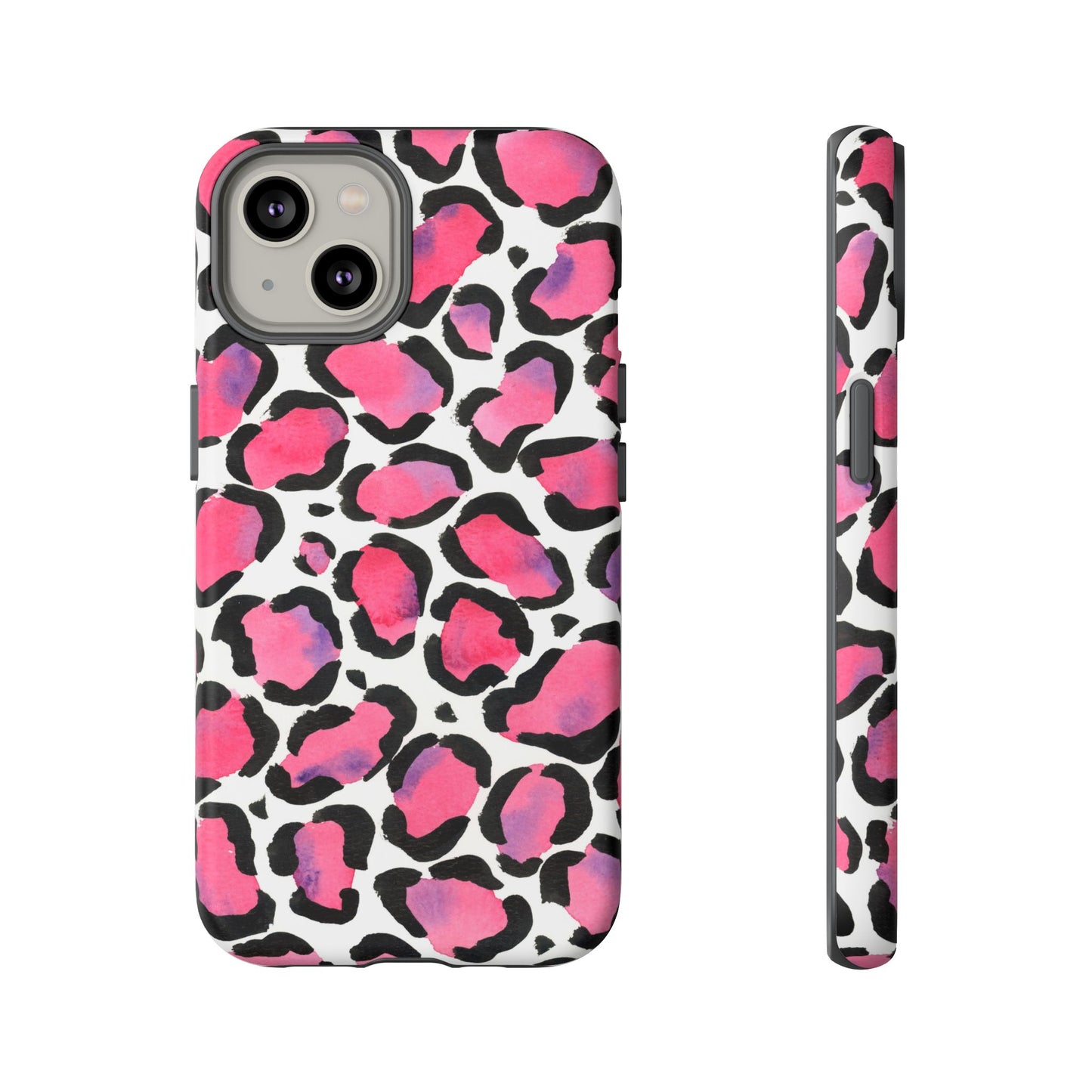 Wild in Pink- Leopard Print Phone Case