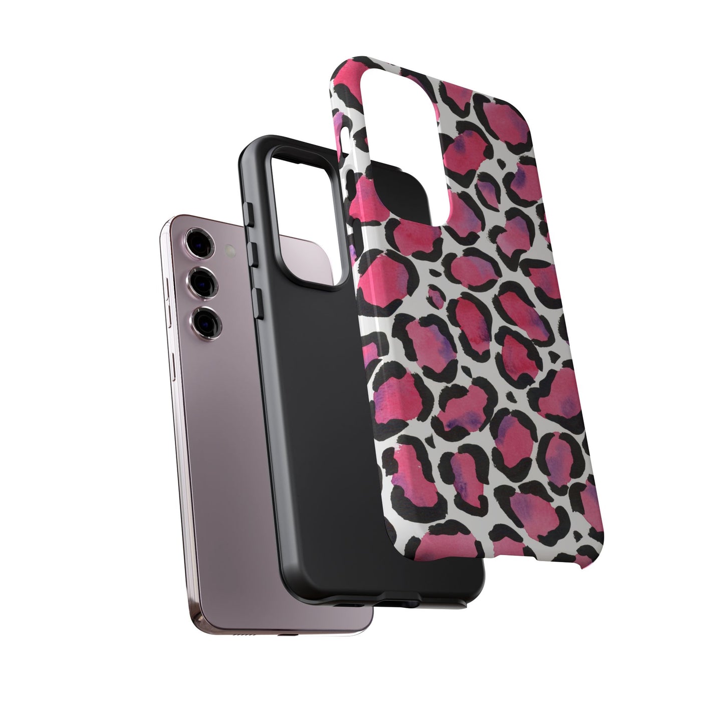 Wild in Pink- Leopard Print Phone Case