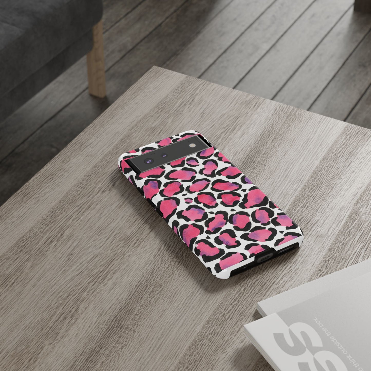 Wild in Pink- Leopard Print Phone Case
