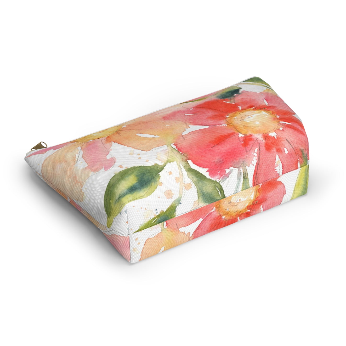 Soft Petal Floral Pouch
