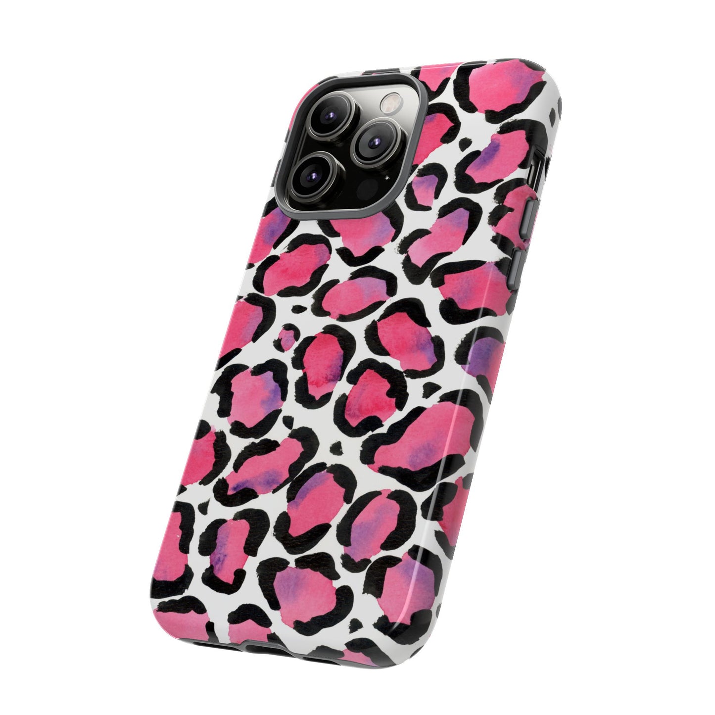 Wild in Pink- Leopard Print Phone Case