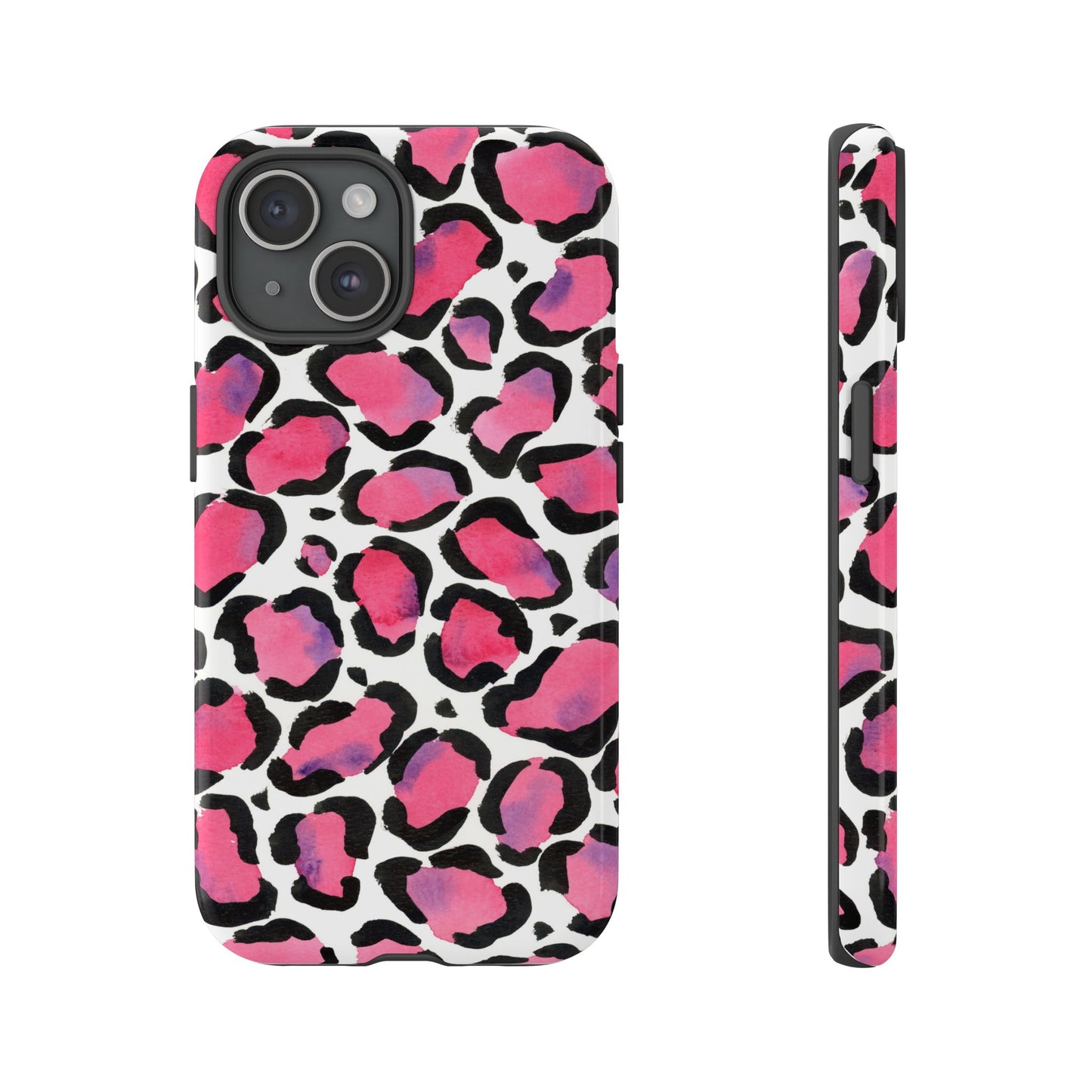 Wild in Pink- Leopard Print Phone Case