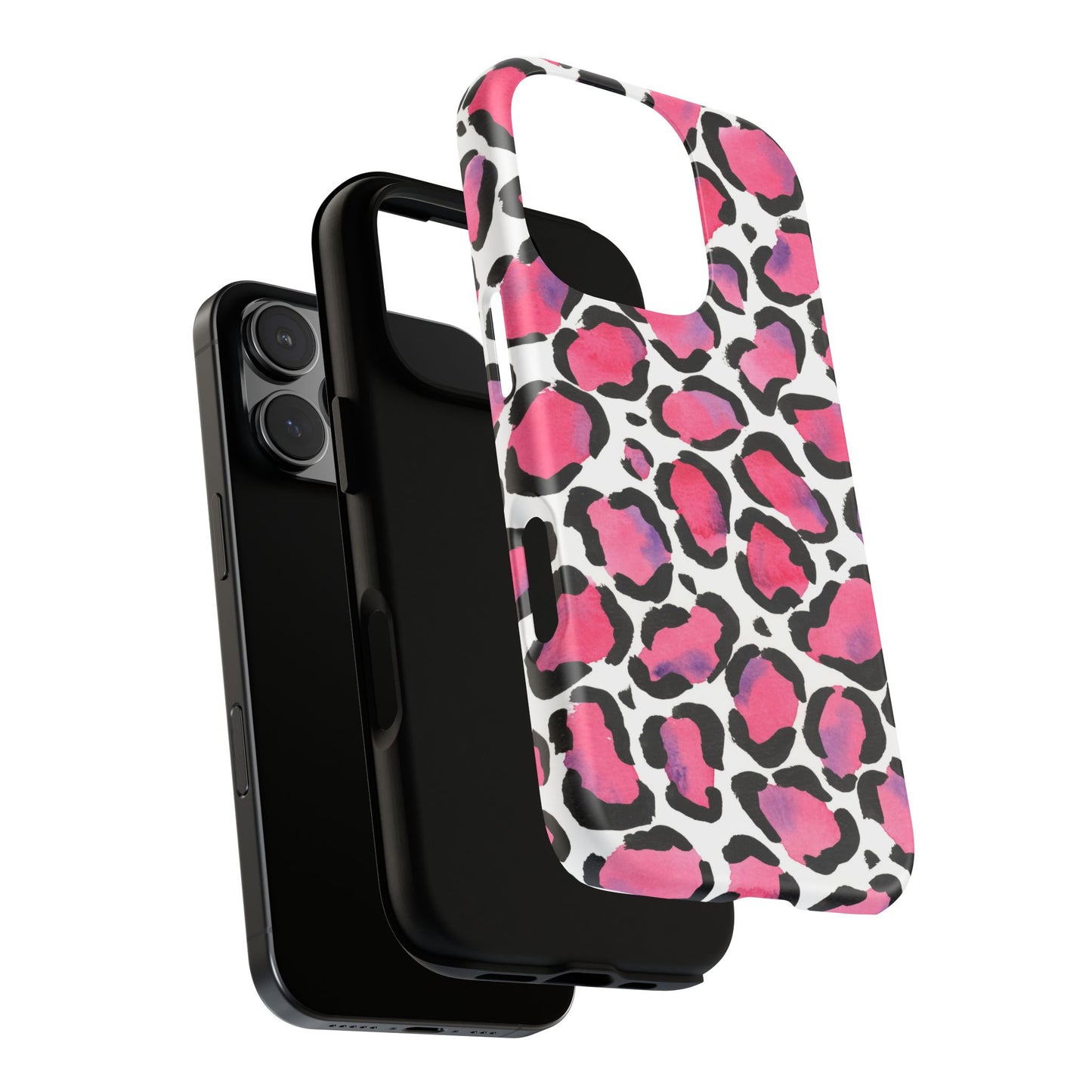 Wild in Pink- Leopard Print Phone Case