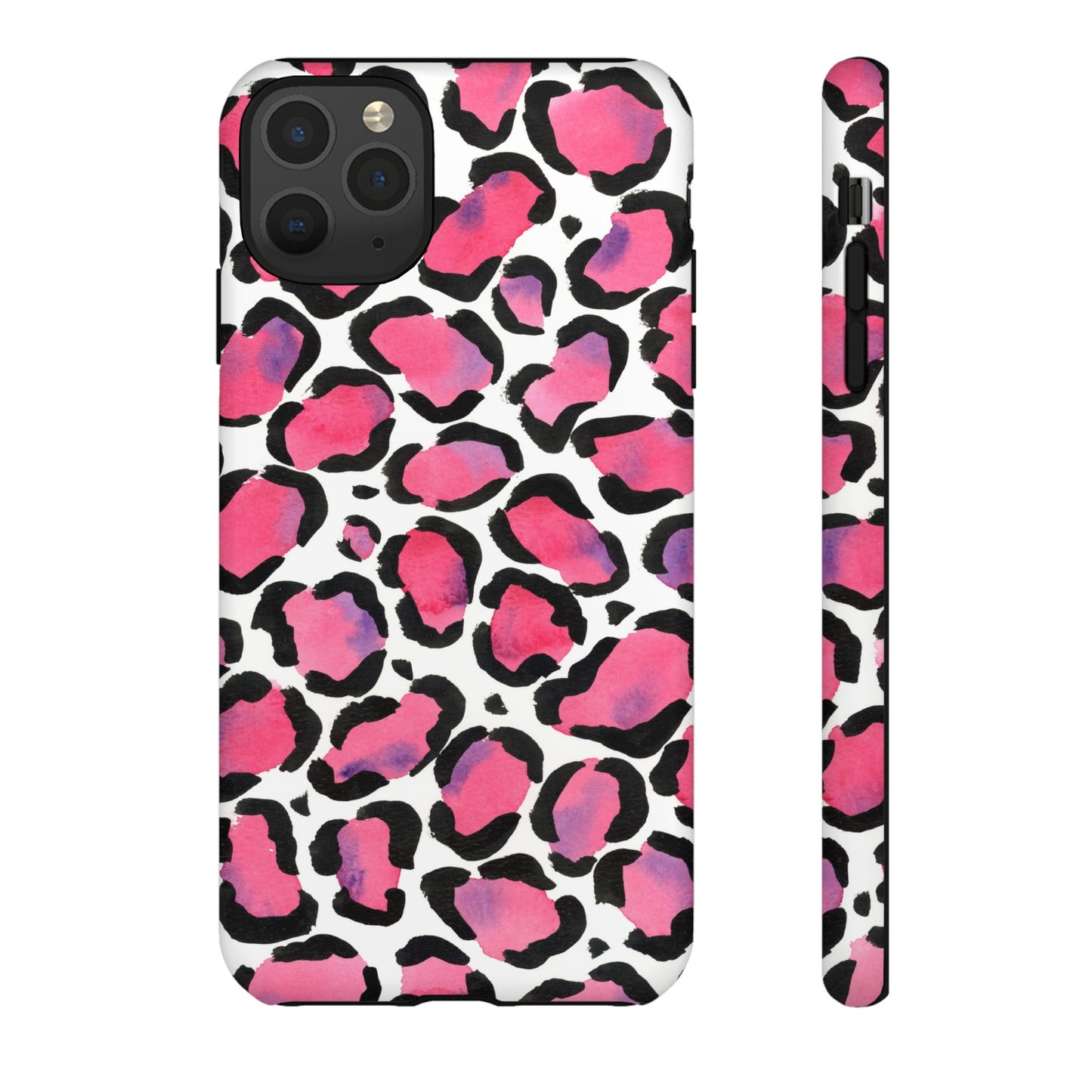 Wild in Pink- Leopard Print Phone Case
