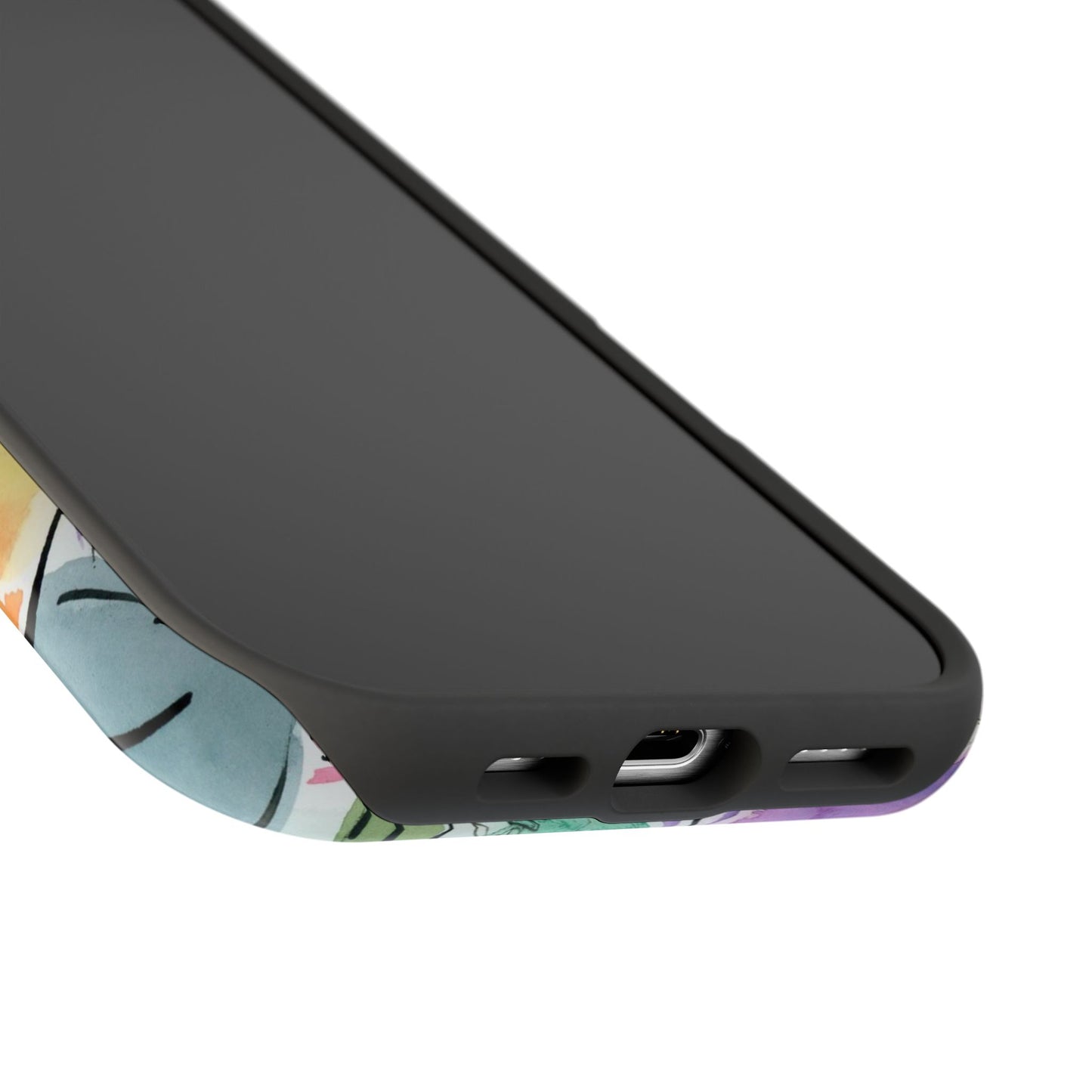 Colorful Abstract Flower Magnetic Phone Case