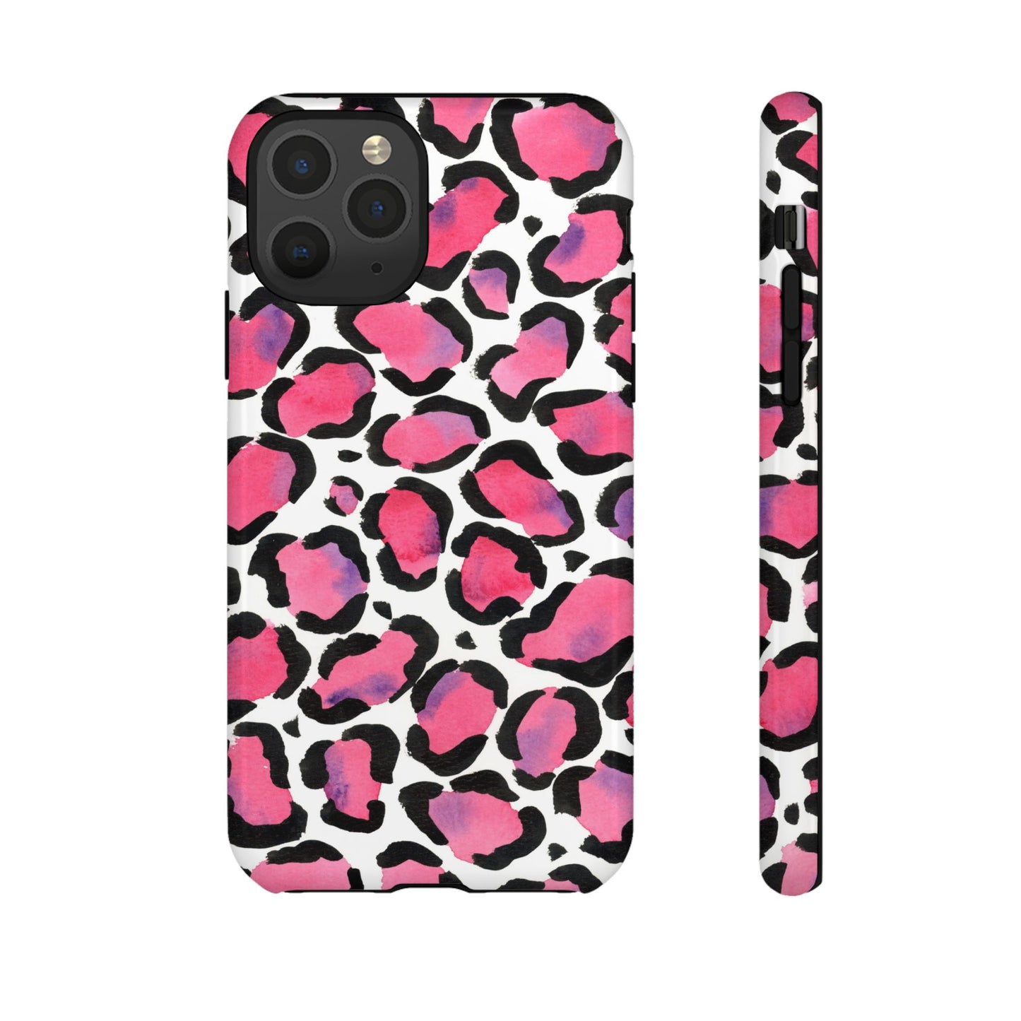 Wild in Pink- Leopard Print Phone Case